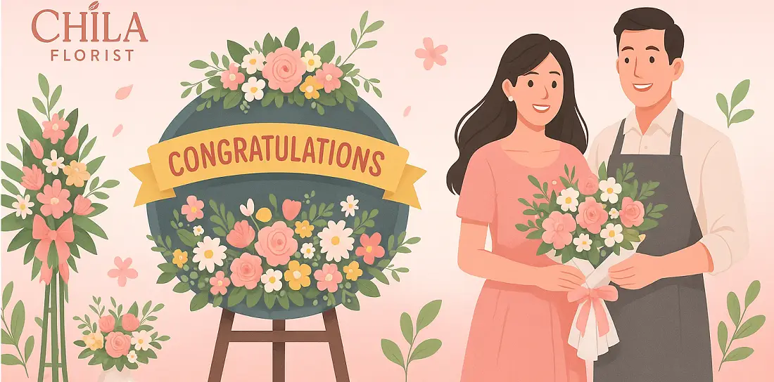 Toko Bunga Lapangan Banteng Murah - Jual Karangan Bunga, Papan Ucapan & Krans Duka